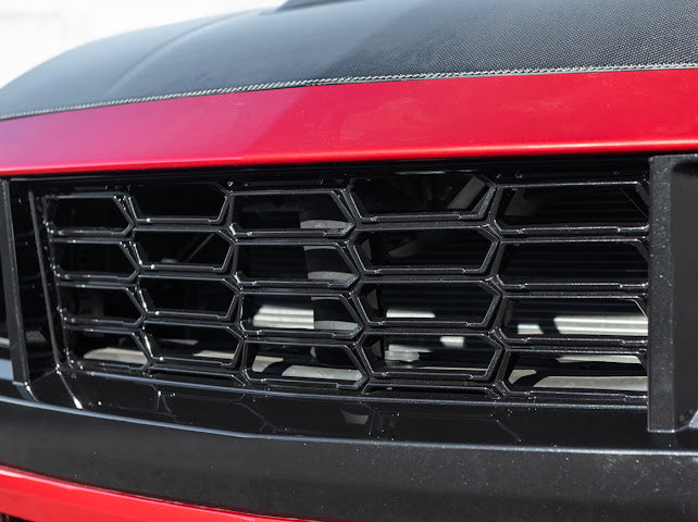 2024+ FORD MUSTANG S650 | CARBON FIBER FRONT GRILLE INSERT REPLACEMENT UPPER & LOWER